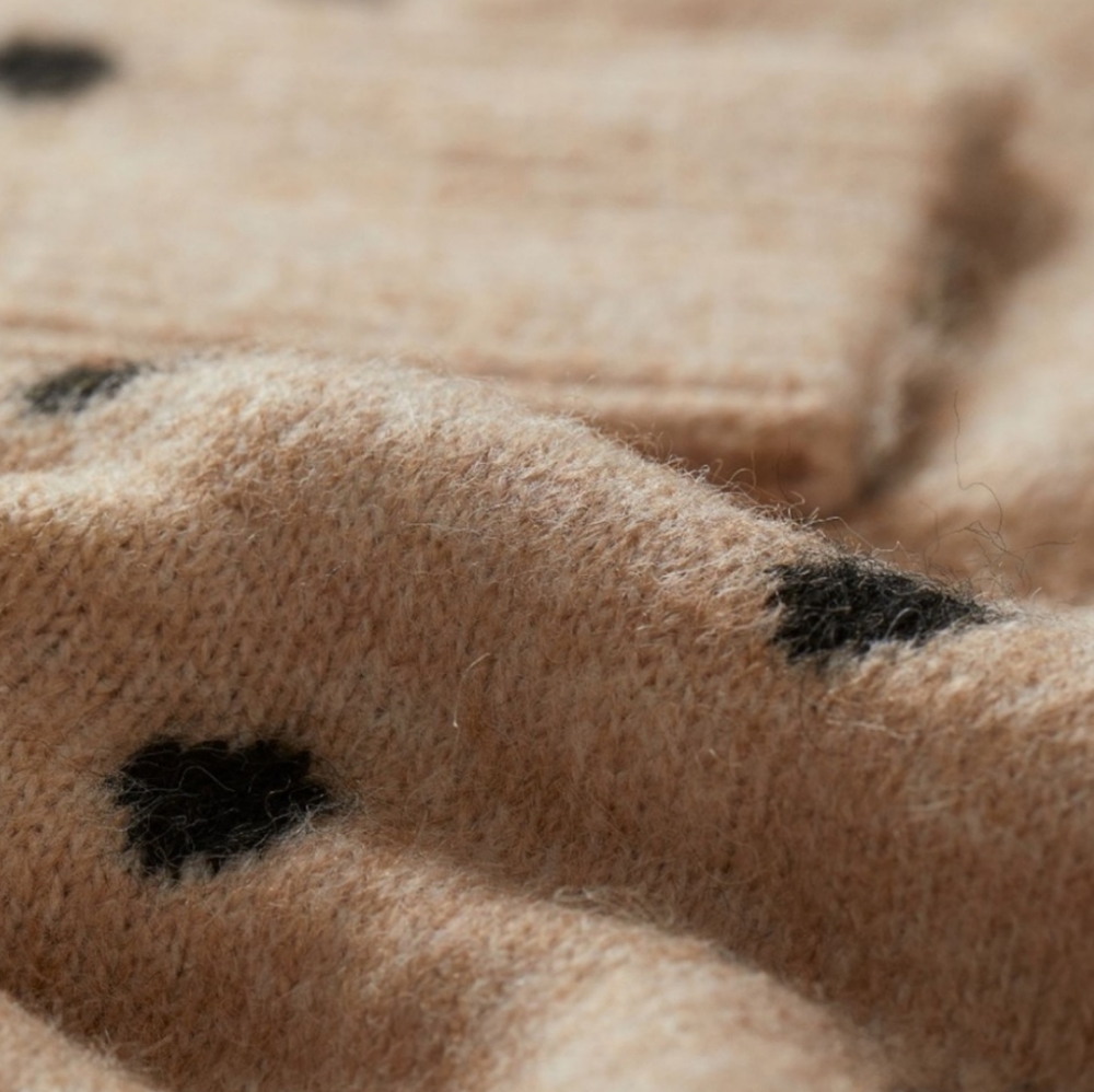 H&M Boxy Fit Spotted Polka Dot Sweater - Picture 3 of 15
